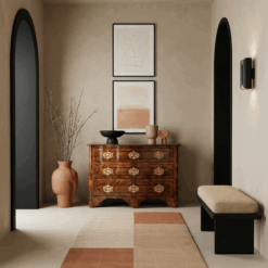 South German Baroque Chest of Drawers- Walnut veneer- in situ- Styylish