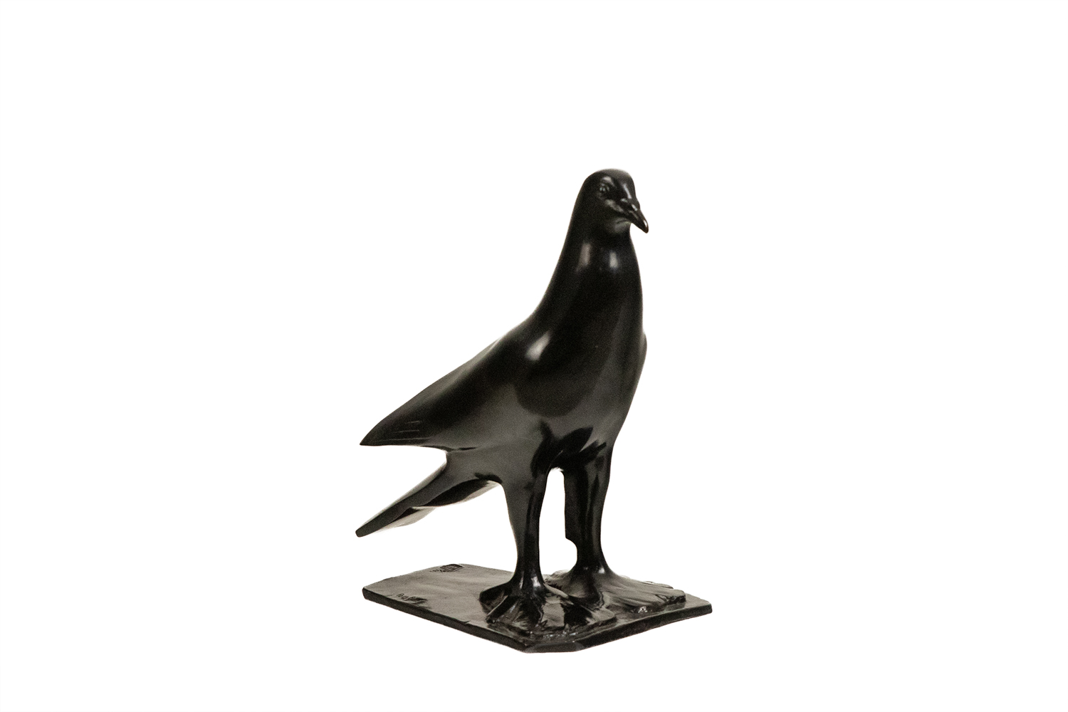 Francois Pompon "Pigeon", Bronze sculpture- Styylish