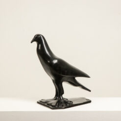 Alternative view of François Pompon "Pigeon", Bronze Sculpture, 2006 print