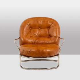 Tufted Armchair by Carlo Di Carli, 1970