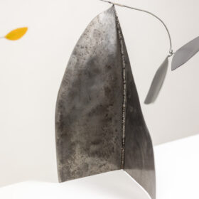 Olivier Vonet Sculpture, Lacquered Metal, Contemporary