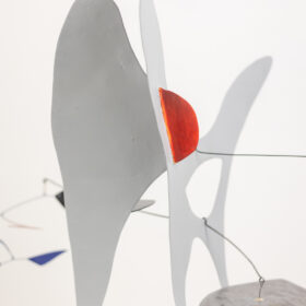 Olivier Vonet Lacquered Sculpture, Metal, Contemporary