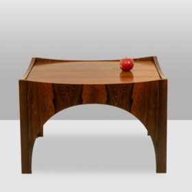 Pair of Danish Rosewood End Tables / Coffee Tables, 1970s