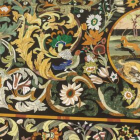 Italian Renaissance-Style Scagliola Dining Table, 1950s