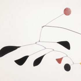 Olivier Vonet Sculpture, Lacquered Metal, Contemporary