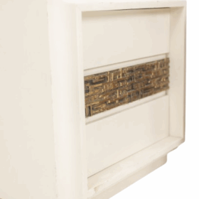 Luciano Frigerio – Pair of Italian Bedside Tables in Lacquered Wood, 1970s