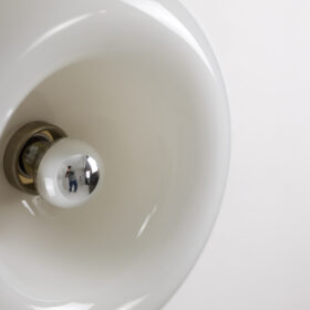 Castiglioni Opaline Wall Sconces, Pair, 20th century