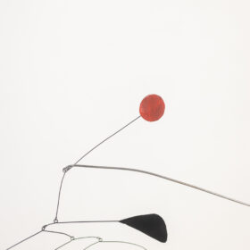 Olivier Vonet Sculpture, Lacquered Metal, Contemporary