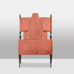 Pair of Italian Teak Cabinets, 1960s Mid-Century Design