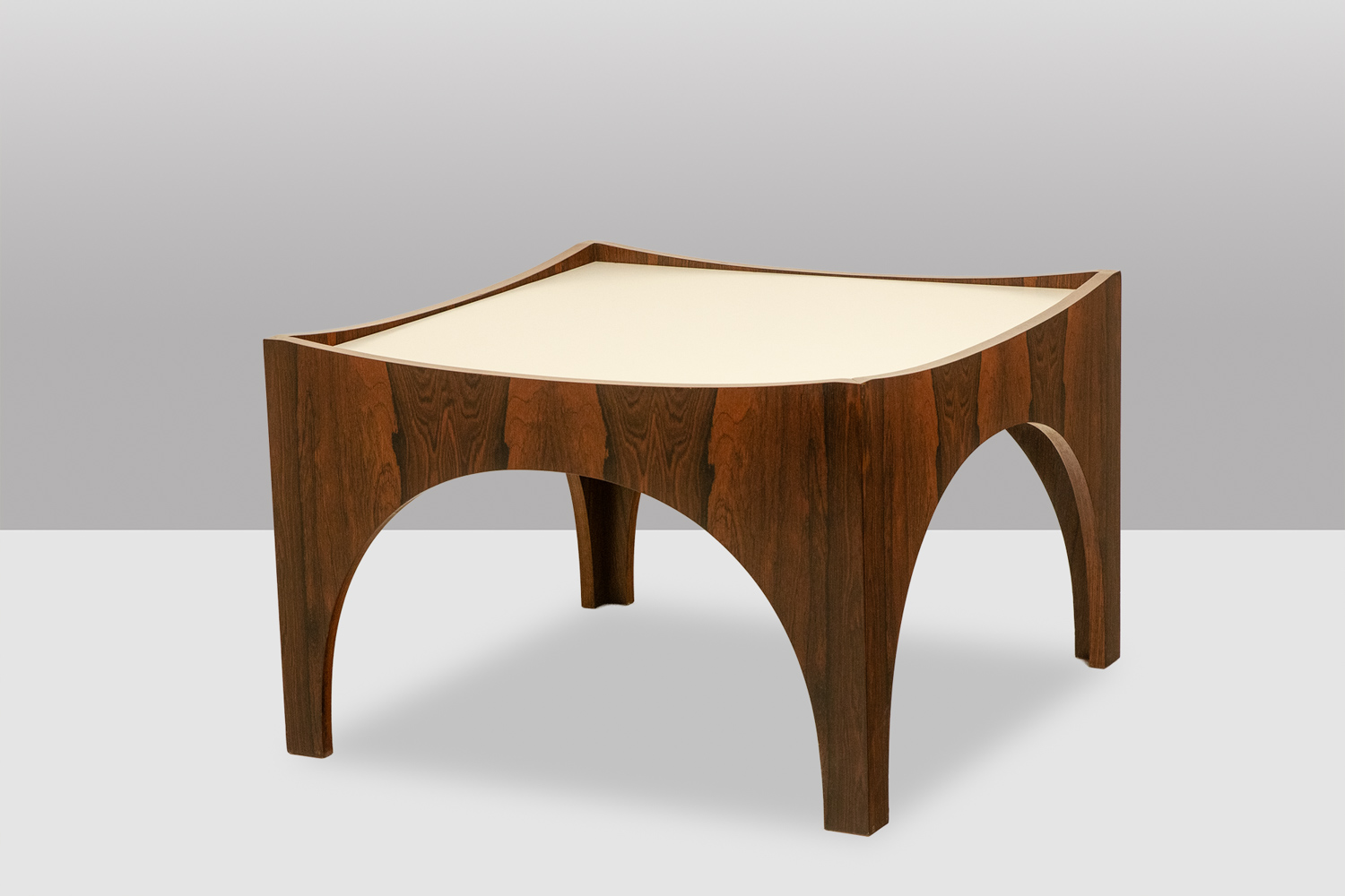 Pair of Danish Rosewood End Tables / Coffee Tables, 1970s - Image 8