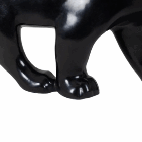 François Pompon. “Grande panthère noire”, bronze, 2006 print.