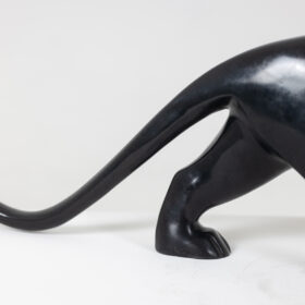 François Pompon. “Grande panthère noire”, bronze, 2006 print.