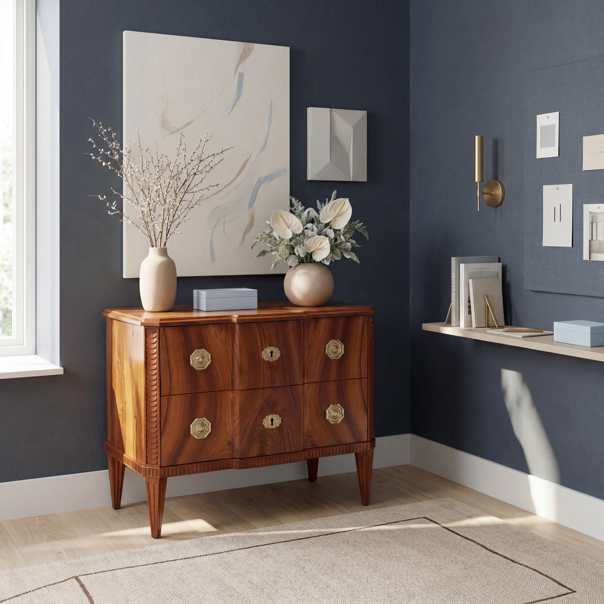 Alternative view of Antique Louis XVI Chest of Drawers, South German 1780