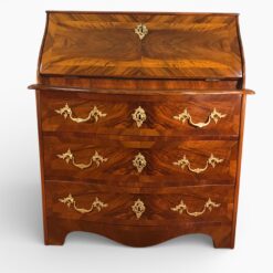 Baroque Secretary Desk- Switzerland 18th century, walnut veneer- Styylish