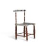 Folk Art Chair with Hammered Metal Decoration, 20th Century - Styylish