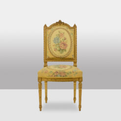 Alternative view of Gilded Wood Chairs, Pair, Louis XVI period