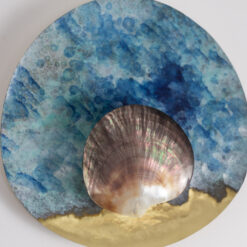 Alternative view of “Black Mother-of-pearl” Lights, Pair, Contemporary Work