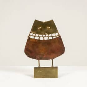 Jarcz Brutalist Owl Sculpture, 1970s