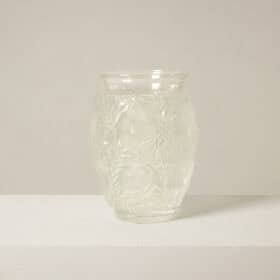 Lalique France Crystal Vase, after 1978