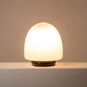 Leucos Egg-shaped Lamps, Pair, Italy, 1960s