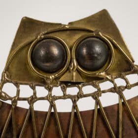 Jarcz Brutalist Owl Sculpture, 1970s