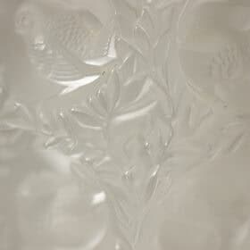 Lalique France Crystal Vase, after 1978