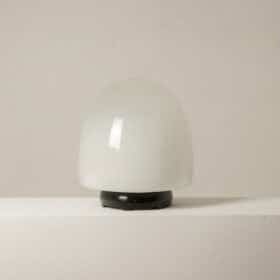 Leucos Egg-shaped Lamps, Pair, Italy, 1960s