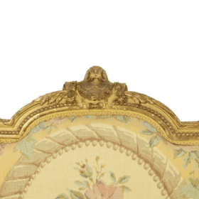 Gilded Wood Chairs, Pair, Louis XVI period