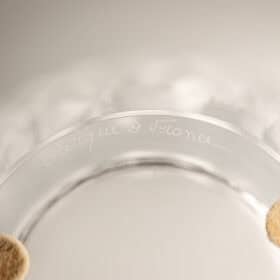 Lalique France Crystal Vase, after 1978