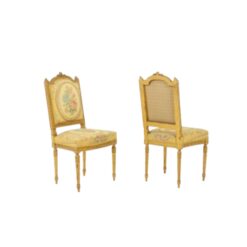 Gilded Wood Chairs - Styylish