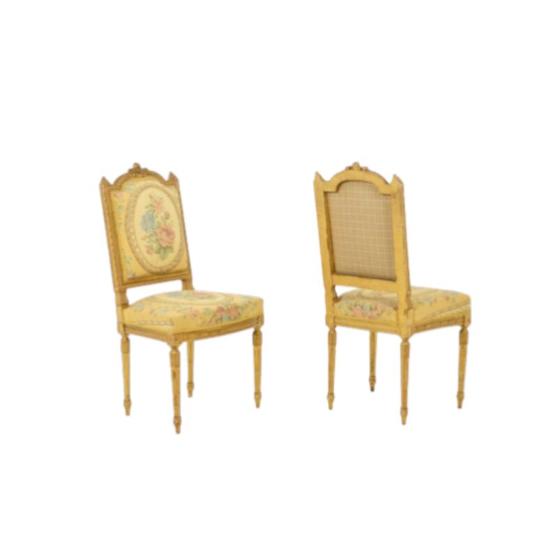 Gilded Wood Chairs - Styylish
