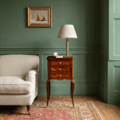 French Louis XV Side Table- in a living room setting- Styylish