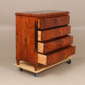 Biedermeier Writing Desk, Swedish, Ormolu Detail, 1800s