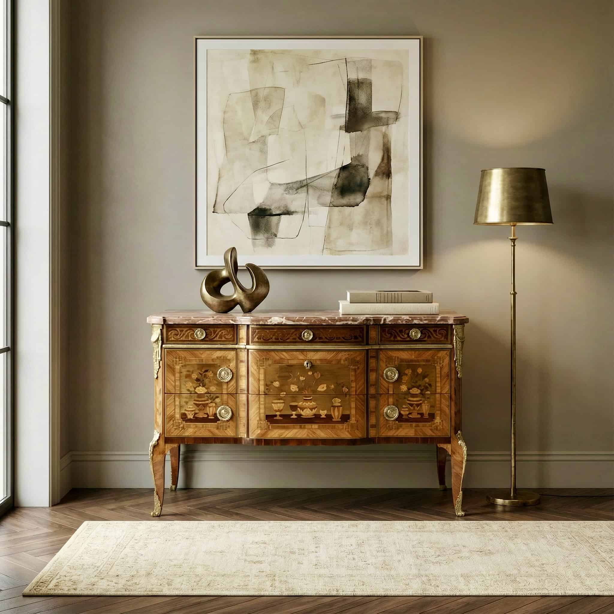 French Louis XV Transition Dresser, 1770-1800 - Image 2