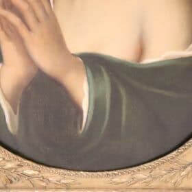 Religious Oil Painting, Canvas, Mary Magdalene in Prayer