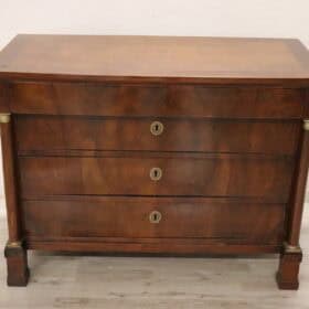 Early 19th Century Empire Chest of Drawers, Italy