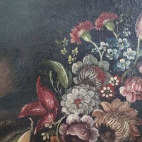 Italian 18th Century Painting, Oil on Canvas, Still Life
