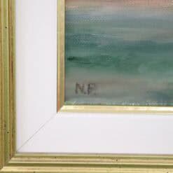 Italian 20th Century Painting, Oil on Canvas Cardboard - Image 6