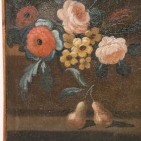 Italian Antique Oil Painting, 18th Century, Still Life