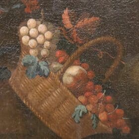 Italian Antique Oil Painting, 18th Century, Still Life