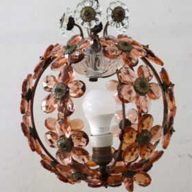 Murano Glass Pendant Lamp, Early 20th Century