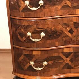 German Baroque Chest of Drawers, 1750