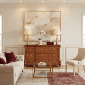 Louis XVI Dresser, Germany 1780, Walnut, Antique