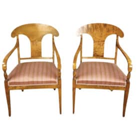 Swedish Biedermeier Chairs, Late 1800s