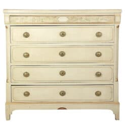 Swedish Gustavian Painted Chest of Drawers- Styylish