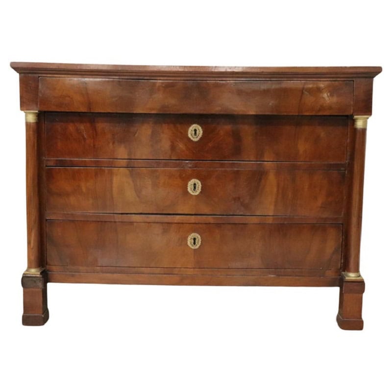 Early 19th Century Empire Chest of Drawers, Italy