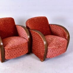 Alternative view of Art Deco Armchairs, Early 20th Century