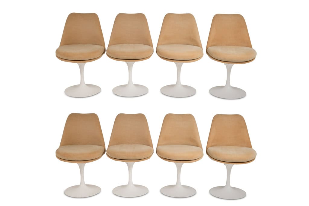Set of Eight Eero Saalinen Tulip Chairs- Styylish