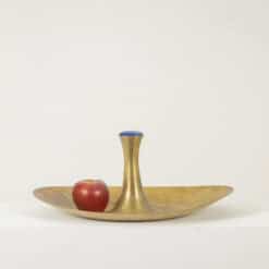 Alternative view of Philippe Hiquily Bronze Cup, Hammered and Gilded, Signed, 1980s