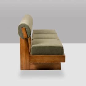 3-Seater Sofa in Light Ash Wood, Contemporary